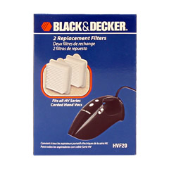 black and decker dustbuster filter from